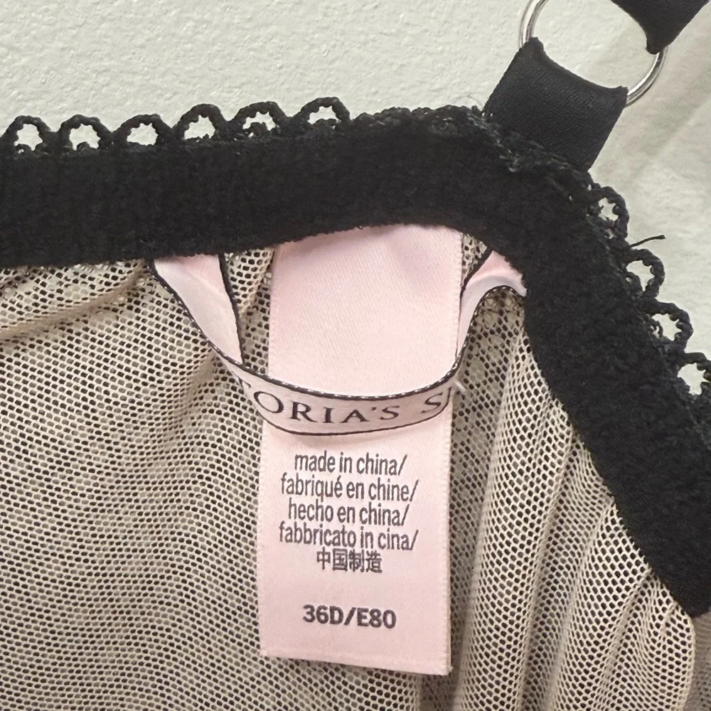 Victorias Secret Black Lace Bustier Top - Picture 6 of 7